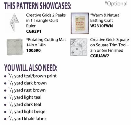 Are you ready for some beach time? The Stormy Beach Tote is just the ticket to get you organized with plenty of room for your towel and sunscreen! The center square and corner-posts are created with the Creative Grids Square on Square Trim Tool for 3 and 6-inch finished blocks. Why not learn how to make a fun, new block?