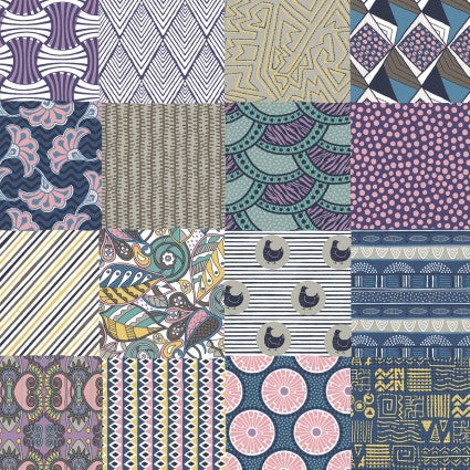 This vibrant fabric is a cotton linen blend - Considered "Sheeting" since it is such a light-weight fabric. Although it is a lighter weighted fabric, it still has a flax feel to it due to the linen. This fun patchwork fabric has a variety of patterns and colors all mixed in. This fabric would make a beautiful bag, pillow, jacket or even pants! There is so much you can do with it!