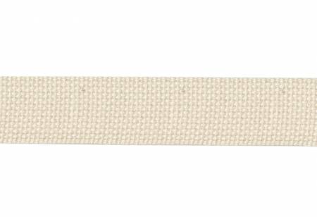Heavy weight 100% cotton webbing.
