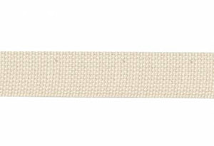 Heavy weight 100% cotton webbing.
