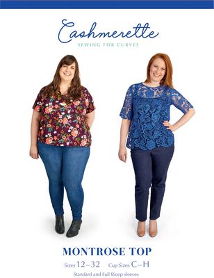 Elevate your style with the Montrose Top! This timeless pattern features two variations: