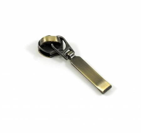 Rectangular Zipper Pull with Slider (10pcs)