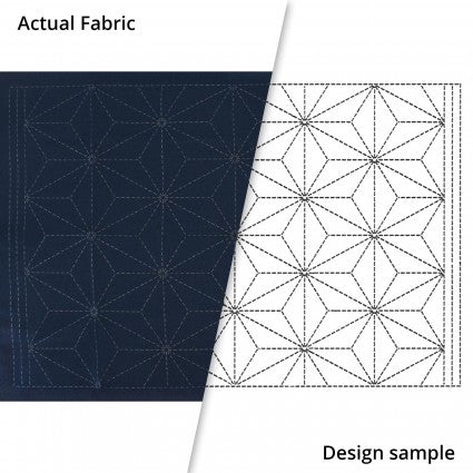 Sheet size: 12.5" x 18". Preprinted pattern: washout. Usage after stitching and sewing: Placemat!