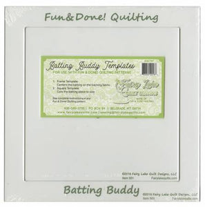 This is a 2-piece Acrylic Template Set. Optional for use with all 24 Fun & Done! Quilting patterns. However, It makes constructing the blocks for all the Fun & Done! Quilting patterns so much easier!