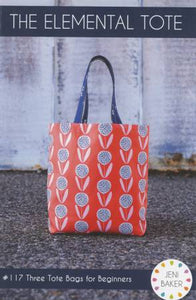 This pattern walks through three different variations of tote bags designed for the beginning sewer in mind. The variations will teach how to make handles, insert gussets, add a slip pocket, and more! Beginner Friendly.