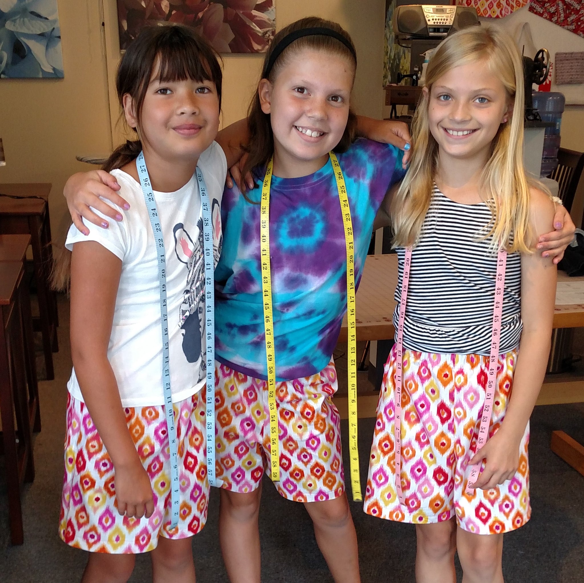 Kid Sew Two (Ages 9-11)This is a continuation of Kid Sew!  with an emphasis on reading commercial patterns and adding more skills to our toolbox.    10am-12pm, Monday-Friday.  July 12-16 , July 26 - 30 or August 9-13  $150 per session, All materials included.  