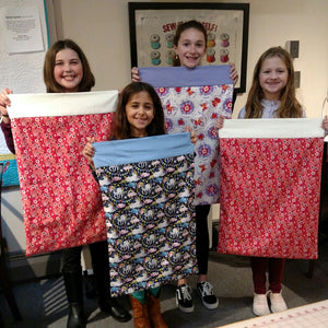 This is a follow up class to Kid Beginner.  In this class we will focus on reading a pattern while making simple projects such as pillowcase, sleep pant and zipper bag.  All materials included.   Students may choose to stay in this class and work on projects at their own pace.