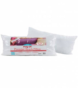 Poly-Fil Premier Ultra Plush pillow inserts have the look and feel of down and are a favorite among crafters and home designers. They are filled with 100% Ultra Plush polyester fiberfill and feature a cotton/polyester, high quality cover. They are wonderful for a variety of uses around your home. Perfect for adding a splash of color or a cozy spot when placed in among your bed pillows. They offer the right combination of softness and support for a child’s room, window seat or reading nook.