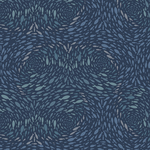 Saltwater Stream Fade in Knit  Set sail on a whimsical journey, illuminated with dreamy colors and sea-inspired illustrations. You’ll listen to the waves, count the stars and greet majestic whales on your nautical adventure. DESIGNED BY MAUREEN CRACKNELL