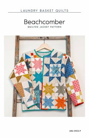 Product Details Laundry Basket Quilts Pieced Jacket Pattern. Fabric Requirements: 30 fat eighths (9” x 20”) of multi-color dark fabric 7 quarter yards (9” x WOF) of light fabric 2-1/2 yards of lining (if desired) 1/4 yard dark fabric for binding Crew Neck Sweatshirt (one size larger than normally worn)