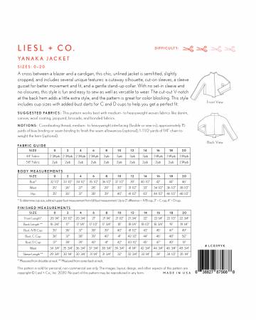 The cut-out V-notch at the back hem adds a little extra style, and the pattern is great for color blocking. This style includes cup sizes with added bust darts for C and D cups to help you get a perfect fit.