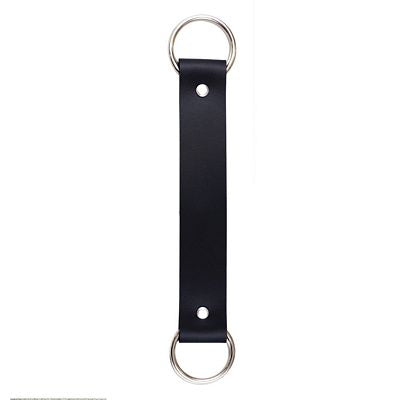 A typical Japanese handle 10.5 in (27 cm) x 1.25 in (3 cm) but made in France! Two metal rings at each end will allow easily to fix your Furoshiki or Origami bag...