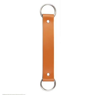 A typical Japanese handle 10.5 in (27 cm) x 1.25 in (3 cm) but made in France! Two metal rings at each end will allow easily to fix your Furoshiki or Origami bag...