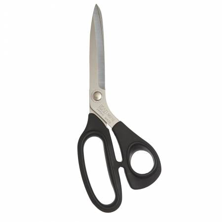 The Kai N5210 8-inch scissors have ergonomically soft handles which allow fatigue-free cutting on all types of fabric. Cuts multiple layers of denim with ease while trimming cottons without any fabric slippage. The Kai 5210 is the standard size handle and blade length.