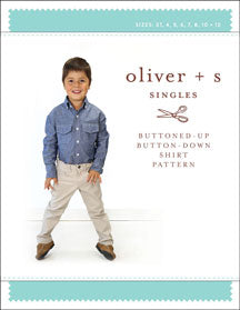 A wardrobe staple, for boys and girls, this shirt is both versatile and polished. The pattern features many professional details like separate button-down collar and collar band, tower sleeve placket, and collar and cuff facings to help you sew great looking shirts with a comfortable, relaxed fit. View A includes a continuous (cut-on) placket and classic chest pocket. View B features a separate (set-in) placket and workshirt-style pockets with concealed button flaps.