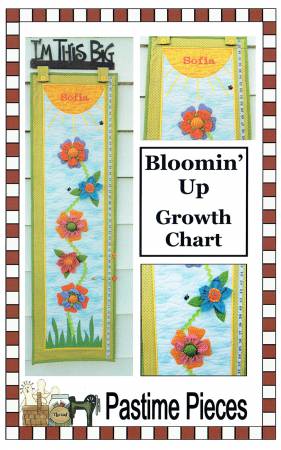 Size: 15" x 49" - wall hanging to record growth!