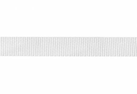 Poly Propylene webbing great for handles and other strapping needs. 1 inch wide. Great for use with parachute clips or D rings.  Sold by the yard.