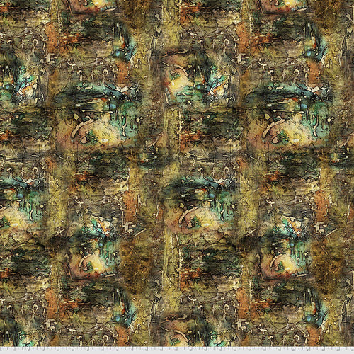 Abandoned II Collection by Tim Holtz for Freespirit Fabrics. 100% Cotton, 44/5"  Titled "Dropcloth" is fitting since this abstract and vibrant fabric appears to be adorned with splats of paint. Giving the illusion of texture this fabric is sure to take any project up a notch, turning heads everywhere. 