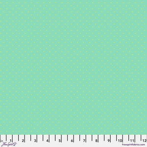 Tiny Beasts collection by Tula Pink for Free Spirit Fabrics. This is a blender from Tula Pink that matches perfectly with their collection. Bright colors with a pop. 