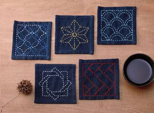 Sashiko Coaster Collection