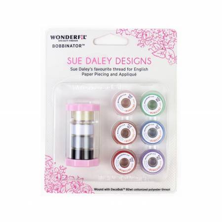 This unique item turns your bobbin into a spool of thread so that there is no need to purchase a separate top thread for small to medium sized projects! The Bobbinator™ includes a reserve compartment to keep 3 additional bobbins in storage, making it to easily store total of 4 bobbins.