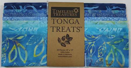 Precut assortments of Tonga Treats Batik for Timeless Treasures.  100% Cotton.