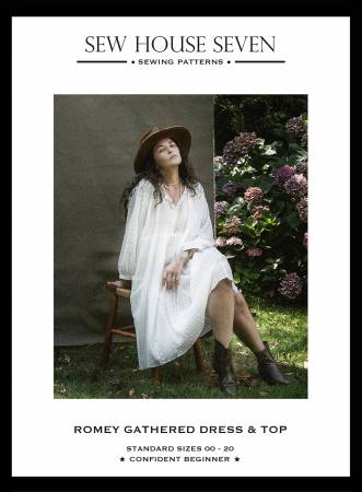 The Romey Gathered Dress & Top pattern is inspired by our beloved Remy Raglan pattern. Beginning with the signature (Version #2)