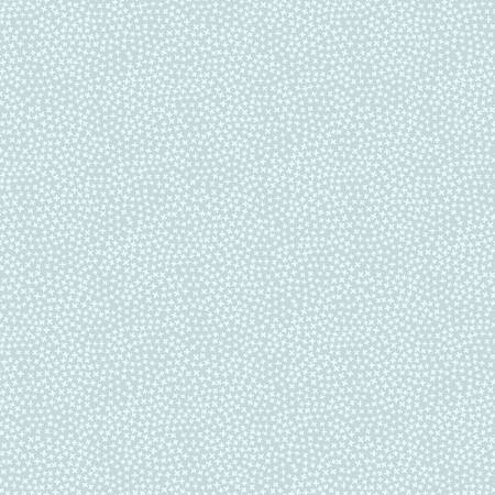 Jax by Dear Stella Collection.  White Jax on a pale blue ground.  100% Cotton, 44".  ALL FABRICS ARE PRICED BY THE HALF YARD.  PLEASE ORDER IN QUANTITIES OF 1/2 YARD.  WE WILL CUT IN ONE PIECE.