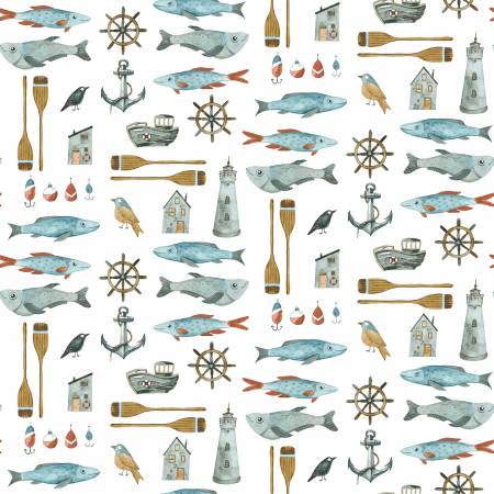 From Dear Stella Hook, Line & Sinker by Dear Stella Collection In Theme