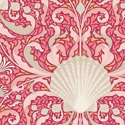 100% Cotton Print from Cotton Beach Collection by Tilda by Norwegian designer Tone Finnanger. Cotton Beach felt like the perfect name for a coastal cotton fabric collection. Shells, coral reefs, and sea anemones are some of the motifs that inspired the mixed style designs. 