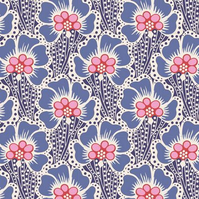 100% Cotton Print from Cotton Beach Collection by Tilda by Norwegian designer Tone Finnanger. Cotton Beach felt like the perfect name for a coastal cotton fabric collection. Shells, coral reefs, and sea anemones are some of the motifs that inspired the mixed style designs. 