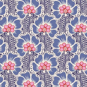 100% Cotton Print from Cotton Beach Collection by Tilda by Norwegian designer Tone Finnanger. Cotton Beach felt like the perfect name for a coastal cotton fabric collection. Shells, coral reefs, and sea anemones are some of the motifs that inspired the mixed style designs. 