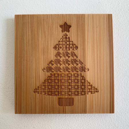 Quilt Christmas Trees Coasters