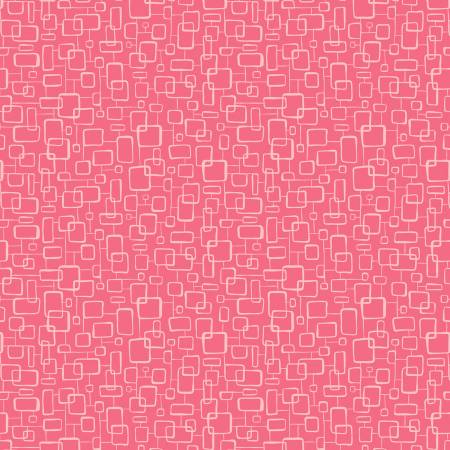 From P & B Textiles Whimsy by Heather Dutton Collection In Geometric - 100% Cotton, 44/5"