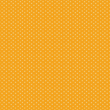This bright fabric is from Cotton + Steel and is orange with little dots all over. Beautiful and sunny! There are 2 other fabrics that are from the same collection - shop "Ladybug Lane" in our store.
