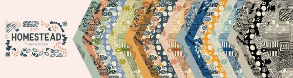 Cotton + Steel Around the World - United States   Fun colors and fun shapes! this charm pack is sure to not disappoint! Designed by Jeanne Mcgee 42 5"x5" squares  100% cotton