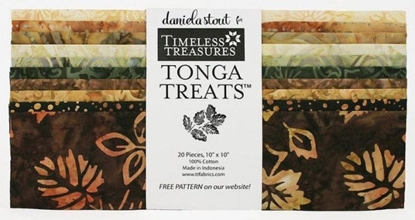 Precut assortments of Tonga Treats Batik for Timeless Treasures.  100% Cotton.