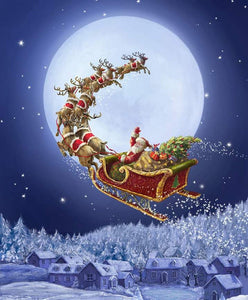 From Riley Blake Designs Christmas Time Is Here by RBD Collection In Pre-Cut Fabrics