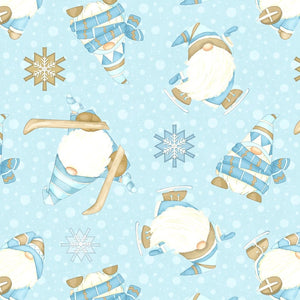 From Henry Glass By Comiskey, Shelly I Love Sn'Gnomies Flannel by Shelly Comiskey Collection In Flannels