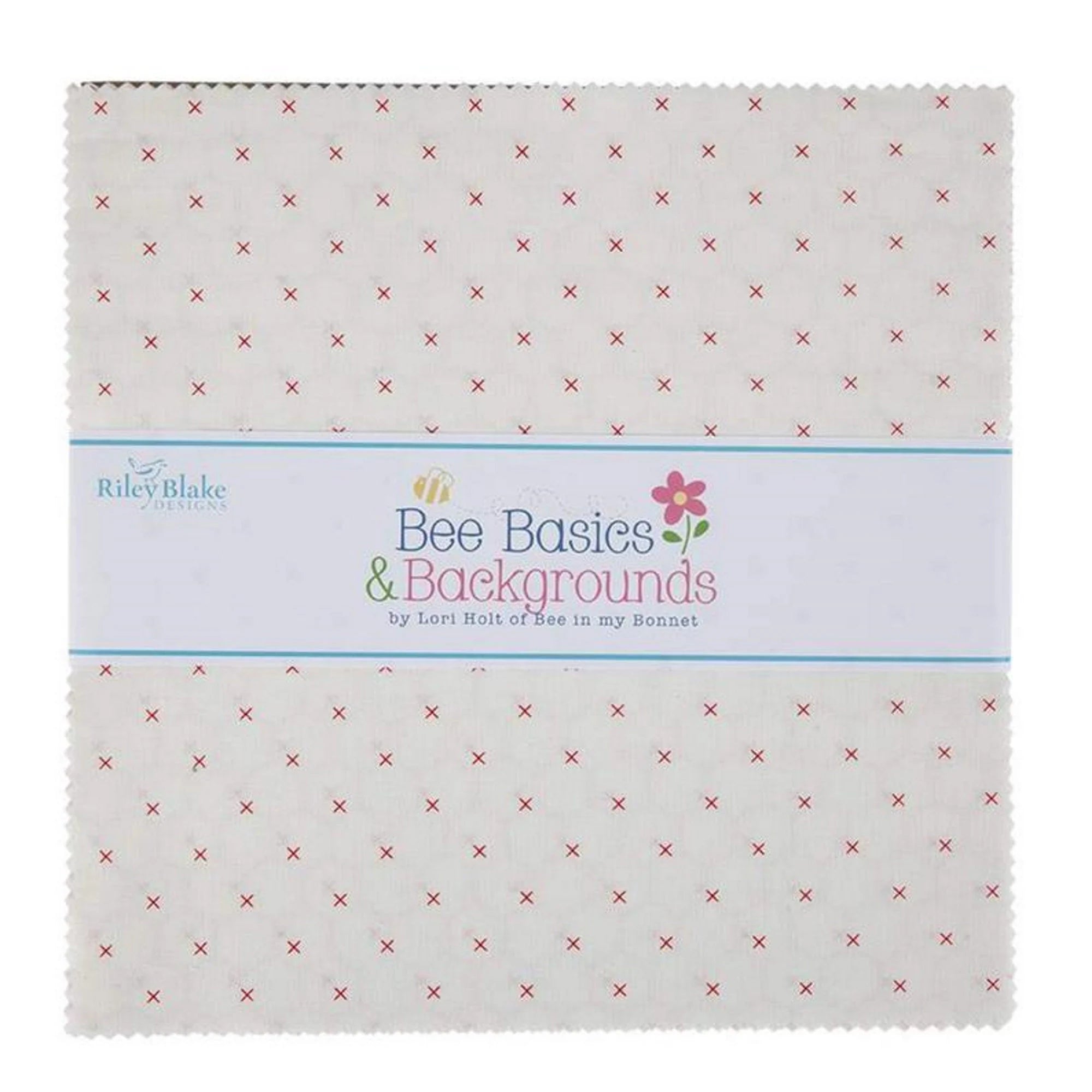 This pretty pack has fabrics that are lightly decorated in petite designs. White backgrounds with light blue, light green, light pink and light grey. Sweet designs that are related to sewing and vintage style! 