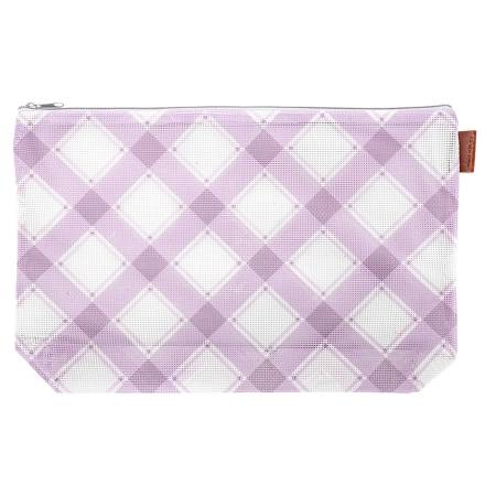 Mad for Plaid Mesh Project Bags