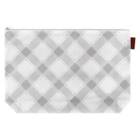 Mad for Plaid Mesh Project Bags