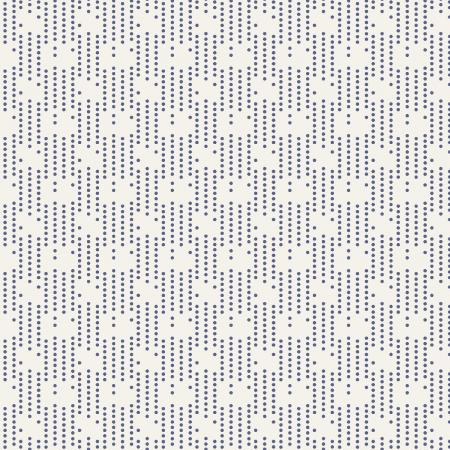 Among Flowers is an abstract collection from Puebla Estudio and printed in Japan. This fabric is the blender that goes with the Among Flowers collection. If is a navy dot on white background with a textured hand. This quilting cotton has many uses and can be paired with endless fabrics! This fabric pairs perfectly with the other fabrics from this awesome "Among Flowers" collection. Add it to a baby quilt or make your next favorite bag with it! 