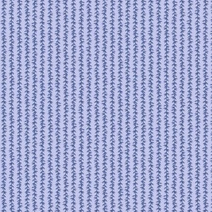 Strawberry Fields Collection by Rifle Paper Co for Cotton + Steel. Blue vertical stripe leaves on a perriwinkle ground.  Perfect for quilting, apparel, bedding and etc.  100% Cotton, 44/5"