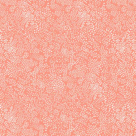 These basics are great blenders for quilting, clothing making, or crafting! Pretty irregular dots over a solid background. 100% Cotton, 44/5"