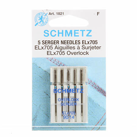 For Sergers. Not suitable for use in normal home sewing machines or embroidery machines. Machines should specify the ELX705 system. These needles are designed for use in electronic multi-purpose sergers that do the overlock, cover, safety and mock safety.