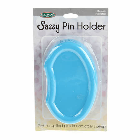 Magnetic pin holder.