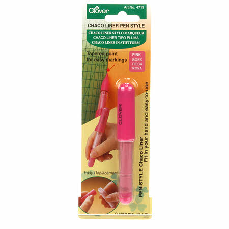 Pen style Chaco liners fine point permits accurate drawing of both straight lines and free hand curves. The fine point makes lines and marks more visible and is easy to use with a straight edge ruler. Easy replacement refill available.