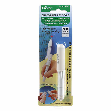 Pen style Chaco liners fine point permits accurate drawing of both straight lines and free hand curves. The fine point makes lines and marks more visible and is easy to use with a straight edge ruler. Easy replacement refill available.