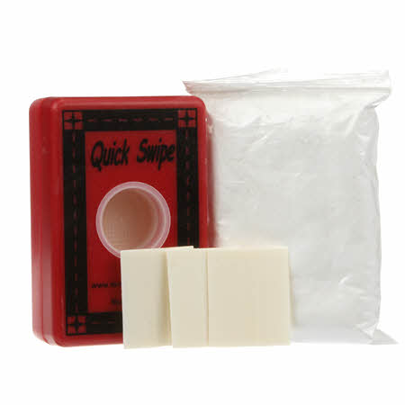 Everything you need to create your marking miracle  *Miracle Chalk 2.5 oz  *Quick Swipe Marking Pad  *3 Miracle Markers  Formulated for fabrics. Less airborne chalk particles. No chalk bounce when sewing. Marks remove with the swipe of a steam iron. Stays on the fabric until removed with steam iron for great visibility.
